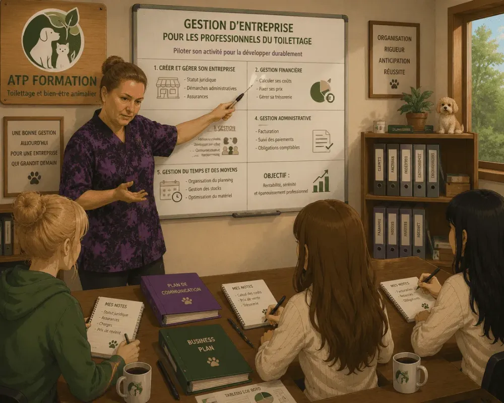Formation Gestion d'entreprise : "Au temps des questions sans réponse" by Sandrine Kertzinger
